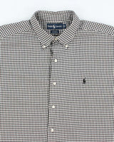 Vintage Ralph Lauren Check Long Sleeve Shirt - XL