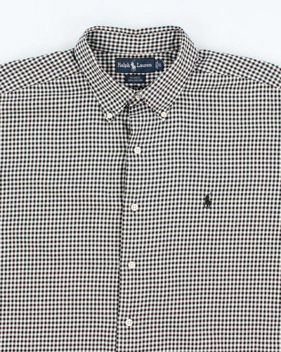 Vintage Ralph Lauren Check Long Sleeve Shirt - XL