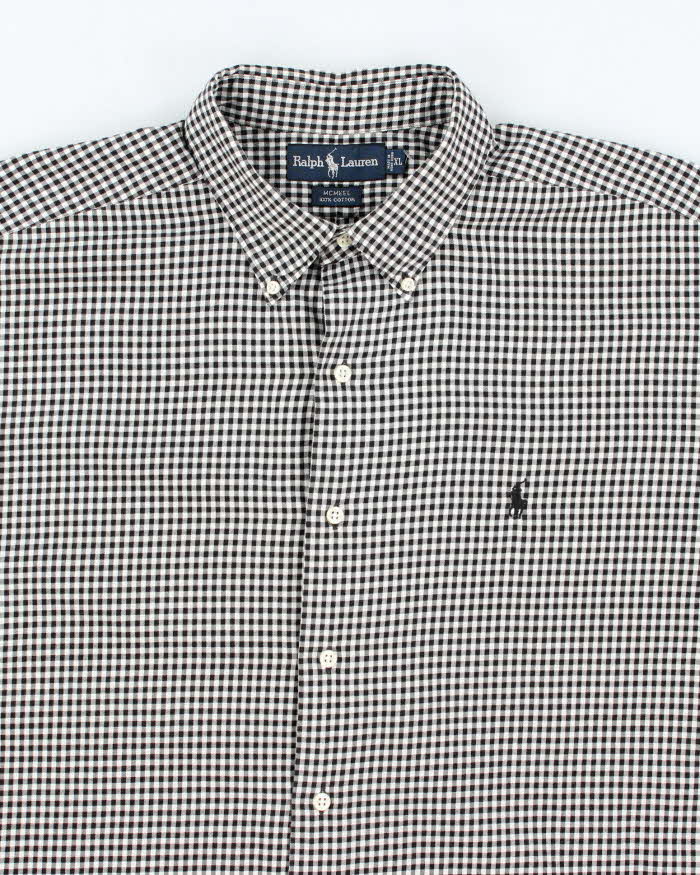 Vintage Ralph Lauren Check Long Sleeve Shirt - XL