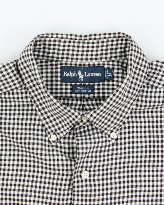 Vintage Ralph Lauren Check Long Sleeve Shirt - XL