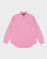 Vintage Ralph Lauren Check Long Sleeve Shirt - L