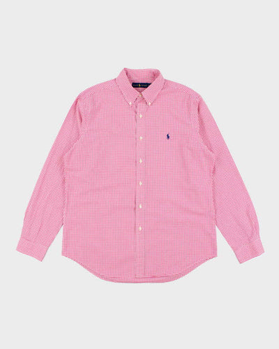 Vintage Ralph Lauren Check Long Sleeve Shirt - L