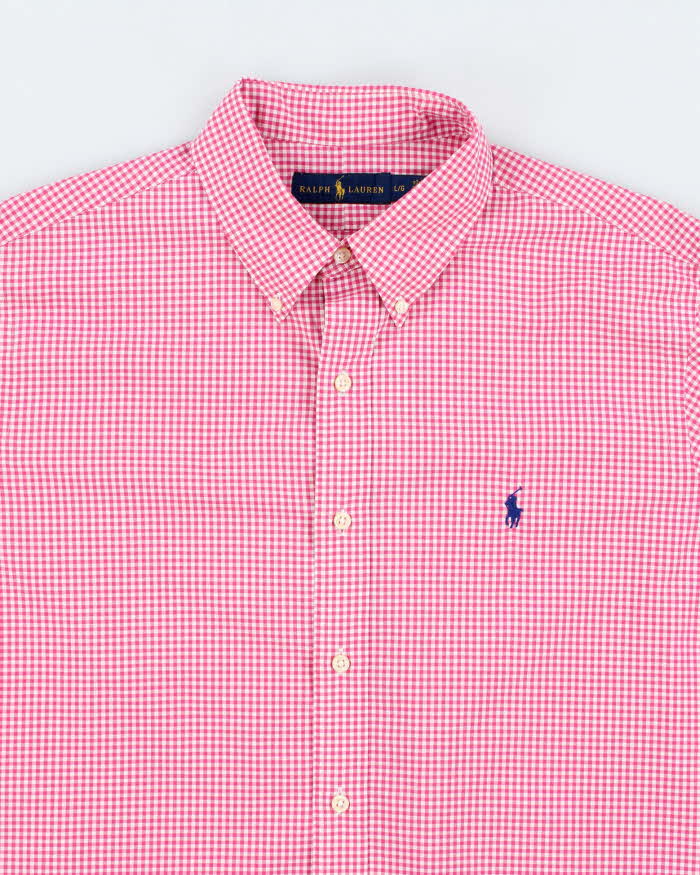 Vintage Ralph Lauren Check Long Sleeve Shirt - L
