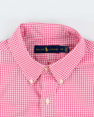 Vintage Ralph Lauren Check Long Sleeve Shirt - L