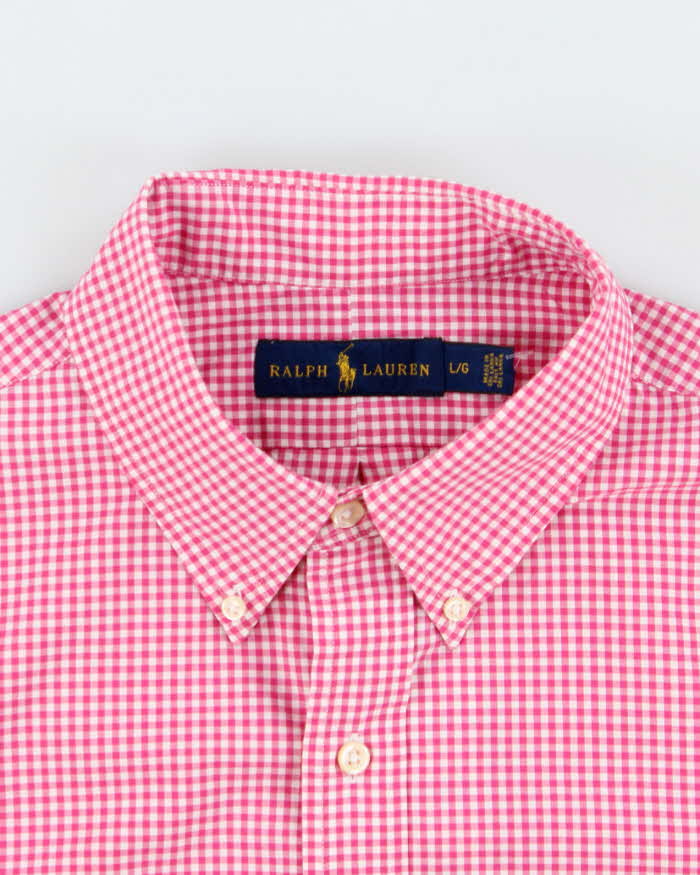 Vintage Ralph Lauren Check Long Sleeve Shirt - L