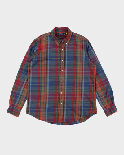 Vintage Ralph Lauren Check Long Sleeve Shirt - XL