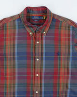 Vintage Ralph Lauren Check Long Sleeve Shirt - XL