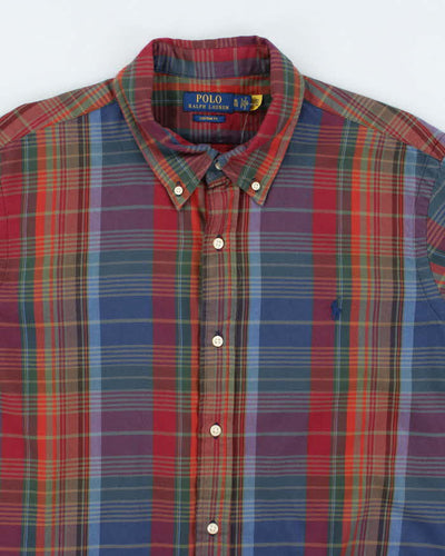 Vintage Ralph Lauren Check Long Sleeve Shirt - XL