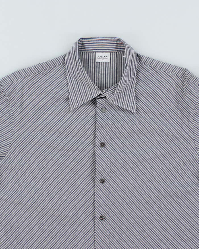 Vintage Armani Collezoni Long Sleeve Shirt - L