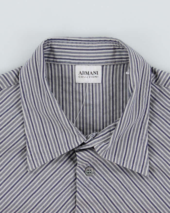 Vintage Armani Collezoni Long Sleeve Shirt - L