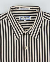 Vintage Yves Saint Laurent Stripe Long Sleeve Shirt - L
