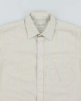 Vintage 90's Christian Dior Striped Long Sleeve Shirt - L