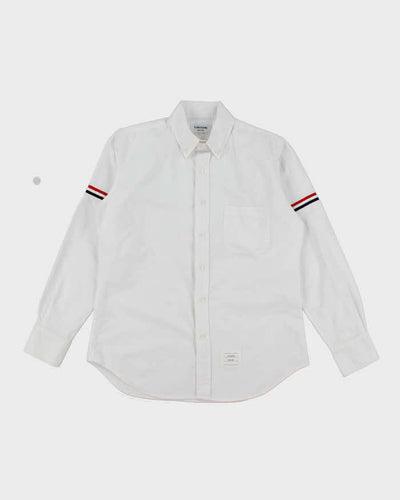 Vintage Thom Browne Striped Sleeve Button Up Shirt - L
