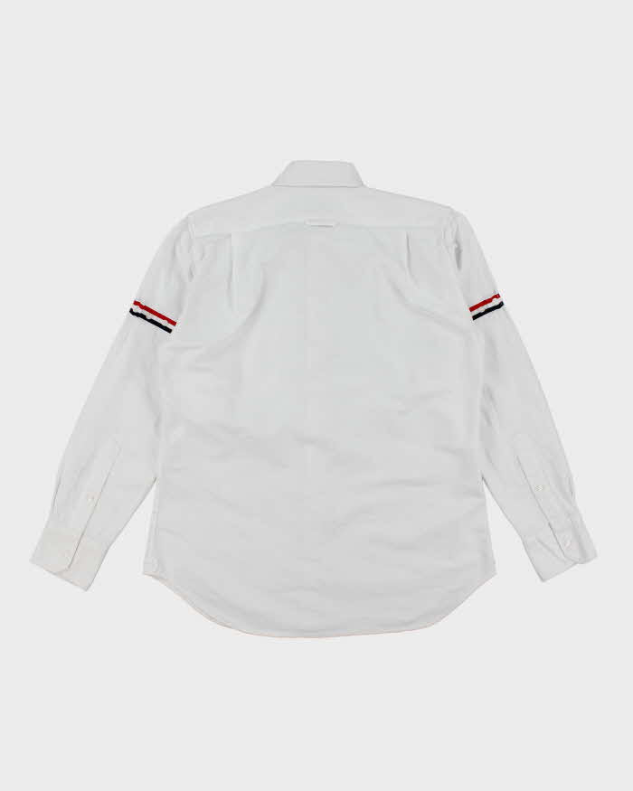 Vintage Thom Browne Striped Sleeve Button Up Shirt - L