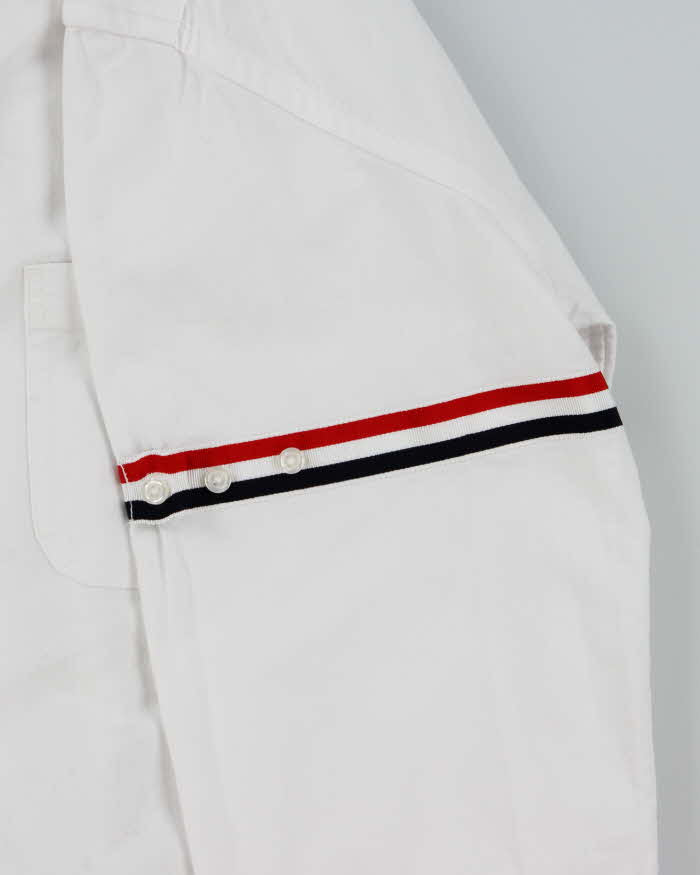Vintage Thom Browne Striped Sleeve Button Up Shirt - L