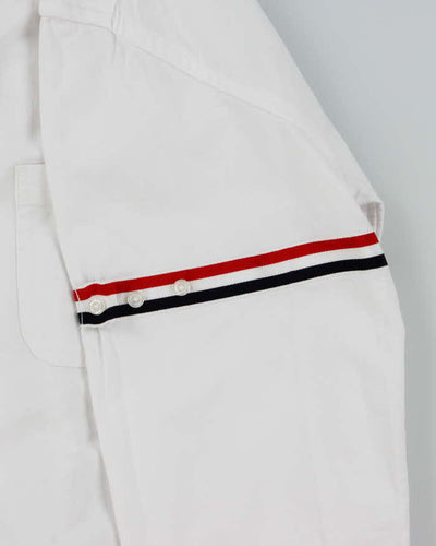 Vintage Thom Browne Striped Sleeve Button Up Shirt - L