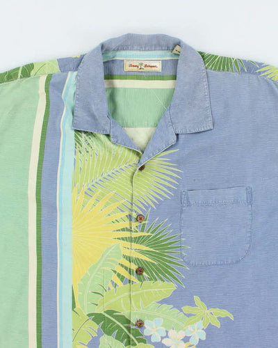 Vintage Tommy Bahama Silk Hawaiian Shirt - XL