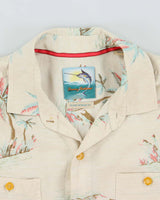 Vintage Tommy Bahama Silk Hawaiian Shirt - M