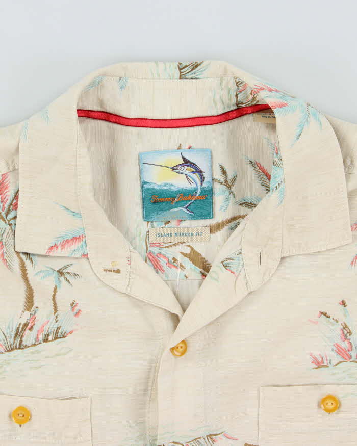 Vintage Tommy Bahama Silk Hawaiian Shirt - M