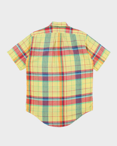 Vintage Ralph Lauren Check Short Sleeve Shirt - M