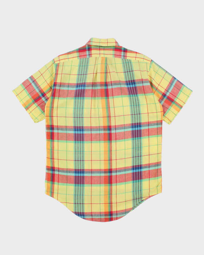 Vintage Ralph Lauren Check Short Sleeve Shirt - M