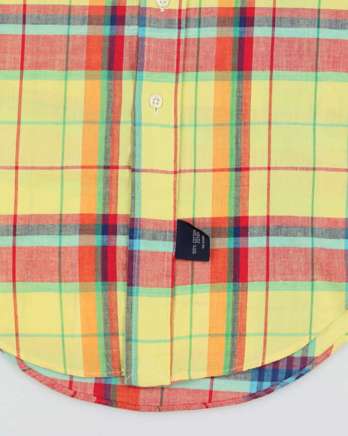 Vintage Ralph Lauren Check Short Sleeve Shirt - M