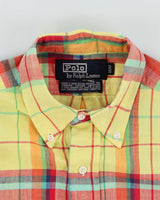 Vintage Ralph Lauren Check Short Sleeve Shirt - M