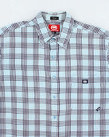 Vintage 00s Ecko Check Short Sleeve Shirt - M