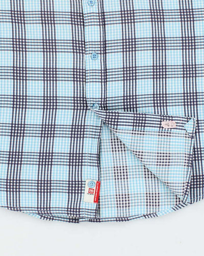 Vintage 00s Ecko Check Short Sleeve Shirt - M