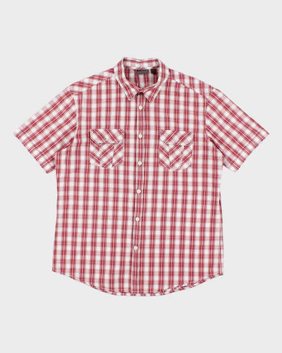Vintage 00s Esprit Check Short Sleeve Shirt - L