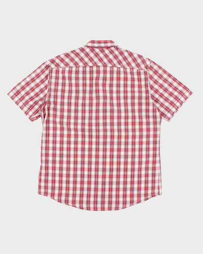 Vintage 00s Esprit Check Short Sleeve Shirt - L