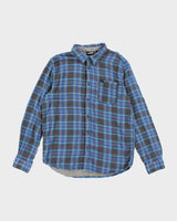 Vintage Y2K Vans Lightweight Flannel Shirt - L
