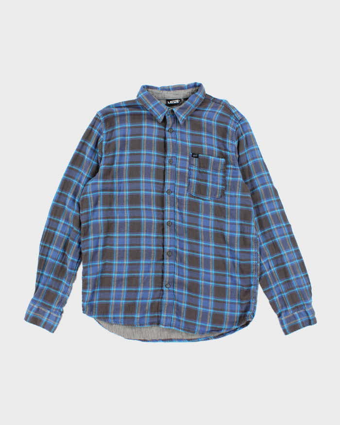 Vintage Y2K Vans Lightweight Flannel Shirt - L