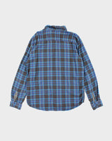 Vintage Y2K Vans Lightweight Flannel Shirt - L