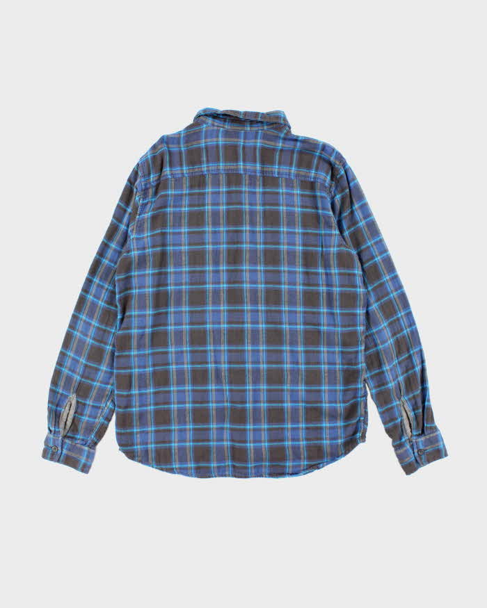 Vintage Y2K Vans Lightweight Flannel Shirt - L