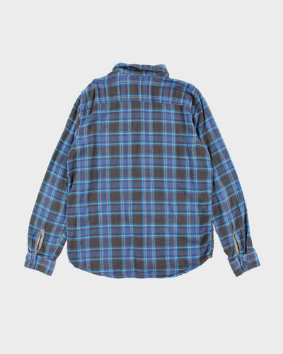 Vintage Y2K Vans Lightweight Flannel Shirt - L