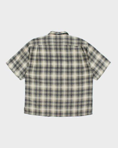Vintage Tommy Bahama Silk Check Shirt - XL