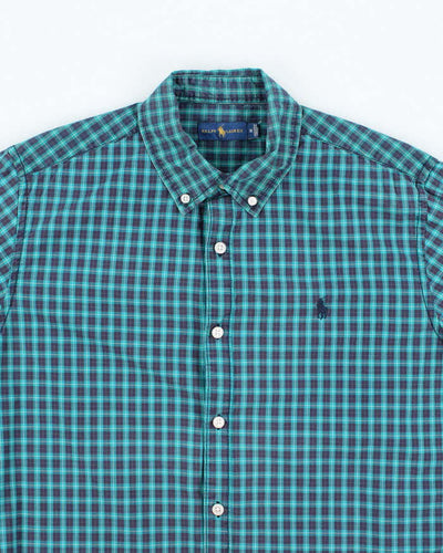 Vintage Ralph Lauren Check Long Sleeve Shirt - M