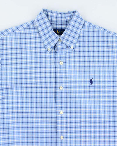 Vintage Ralph Lauren Check Long Sleeve Shirt - M