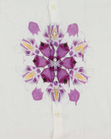 Vintage 90's Etro Lightweight Flower Graphic Long Sleeve Shirt - XL
