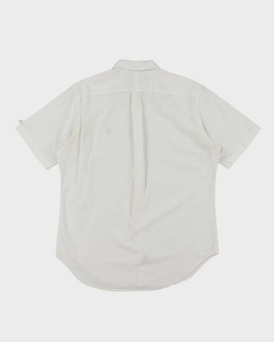Vintage 2000's Ralph Lauren Small Horse Embroidered Short Sleeve Shirt - L