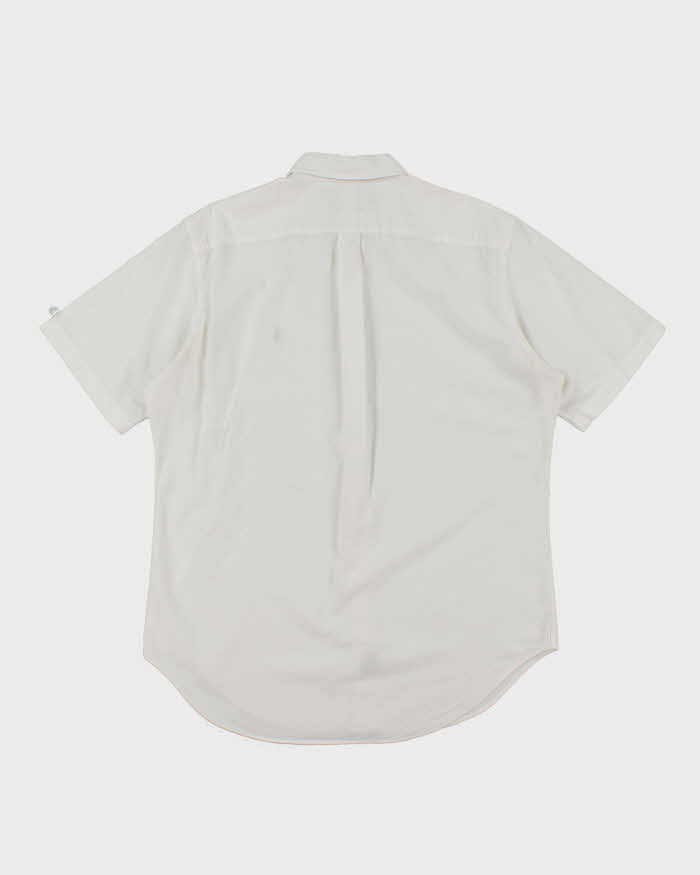 Vintage 2000's Ralph Lauren Small Horse Embroidered Short Sleeve Shirt - L