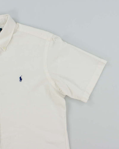 Vintage 2000's Ralph Lauren Small Horse Embroidered Short Sleeve Shirt - L