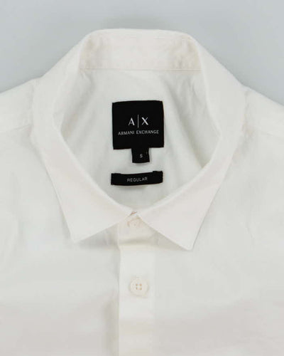 Vintage Y2K Armani Exchange Graphic Print Short Sleeve Shirt - S