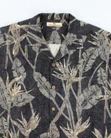 Vintage Tommy Bahama Floral Print Silk Hawaiian Shirt - M