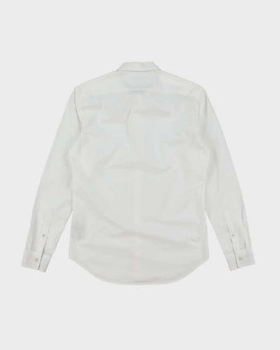 Vintage 2000's Burberry Hidden Nova Check Plain Long Sleeve Shirt - S