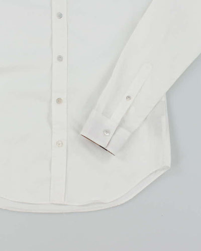 Vintage 2000's Burberry Hidden Nova Check Plain Long Sleeve Shirt - S