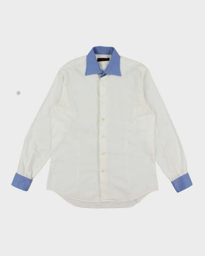 Vintage 2000's Etro Plain Long Sleeve Shirt - L