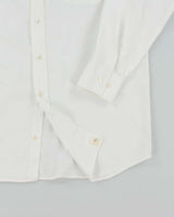 Vintage 2000's Christian Dior Plain White Long Sleeve Shirt - L