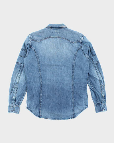 Vintage 90s Diesel Denim Shirt - L